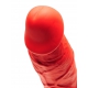 Consolador de silicona Stretch N°6 - 26 x 5,8cm Rojo