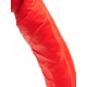 Consolador de silicona Stretch N°7 - 32 x 7cm Rojo