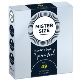 Preservativos MISTER SIZE 49mm x3