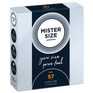 MISTER SIZE Condooms MISTER SIZE 57mm x3