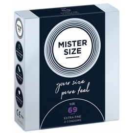Condoms MISTER SIZE 69mm x3