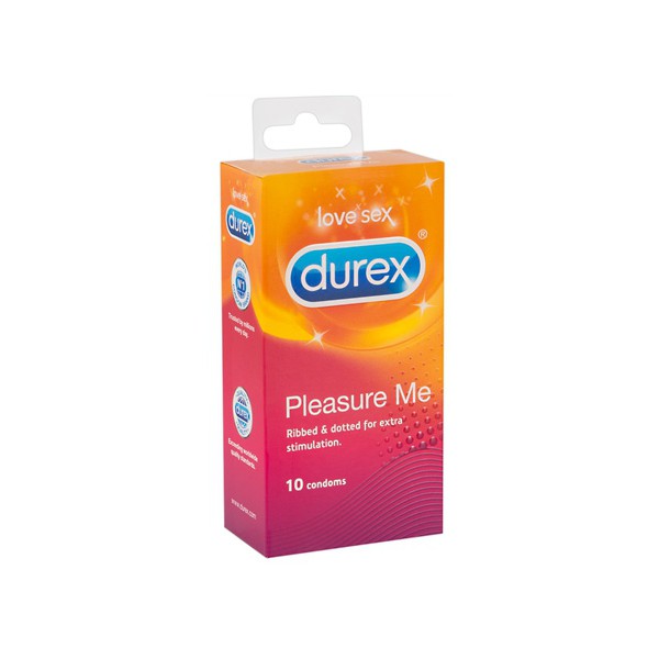 Durex Pleasure Me Kondome gerippt x10