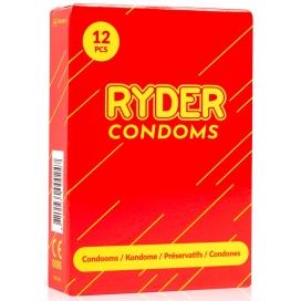 Ryder Condoms Préservatifs Latex Ryder x12