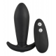 Plug vibrante Vibro 10 x 3,8 cm nero