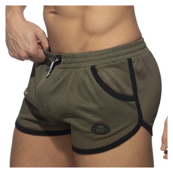 KANGOO Mesh Shorts Khaki