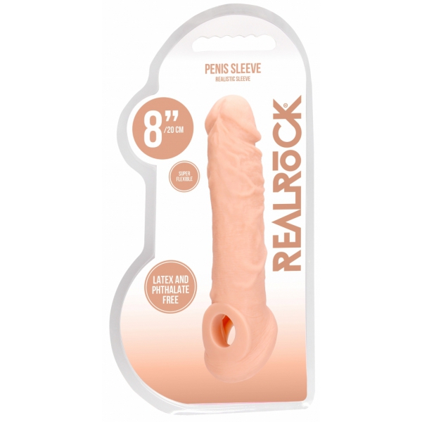 Realrock Curve Penis Sleeve 17 x 4,5 cm
