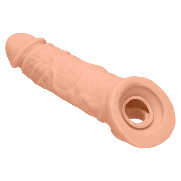 Funda para el pene Realrock Curve 17 x 4,5cm