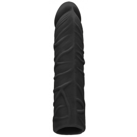 Manicotto per pene Realrock 17 x 4 cm nero