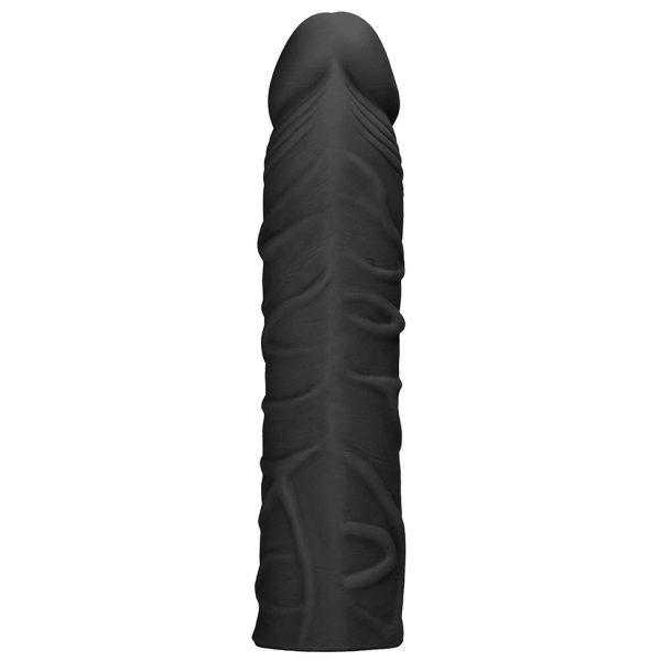 Realrock Penis Sleeve 17 x 4cm Black