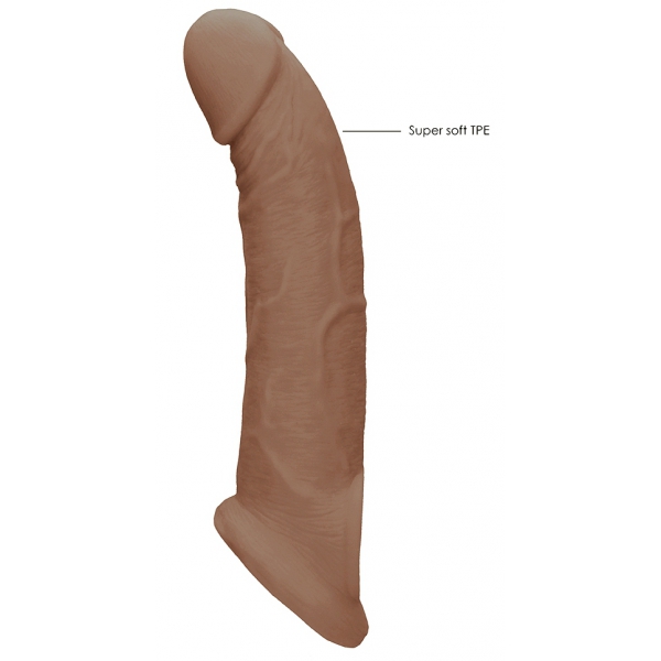 Funda para el pene Realrock 17 x 4,5cm Latino