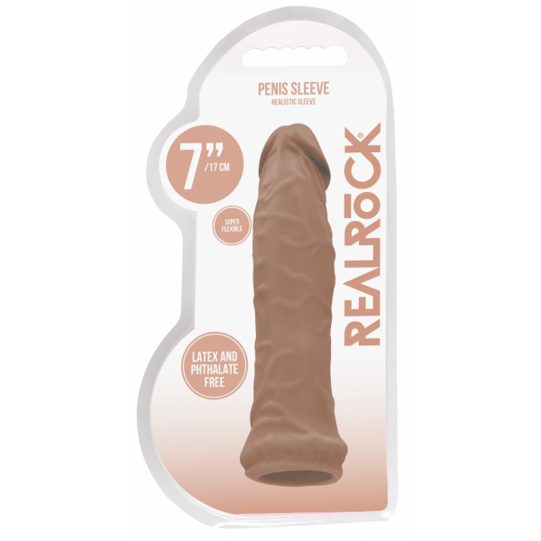 Realrock penis sleeve 16 x 4cm Latino