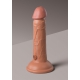 Realistic Dildo 2Density Six - 15.5 x 4cm Latino