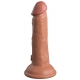 Dildo realistico 2Density Six - 15,5 x 4 cm Latino