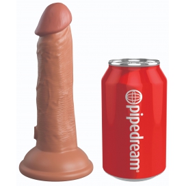 King Cock Elite Realistic Dildo 2Density Six - 15.5 x 4cm Latino