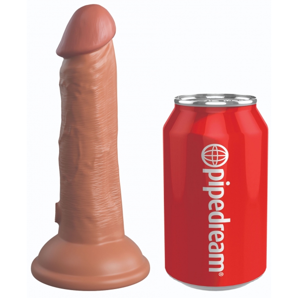 Dildo realistico 2Density Six - 15,5 x 4 cm Latino