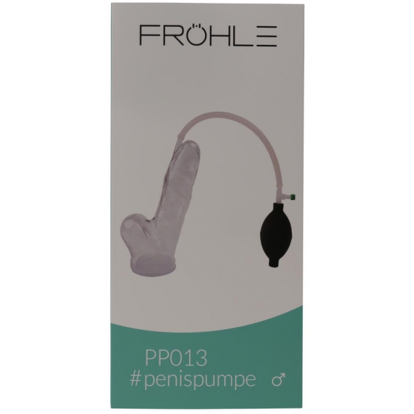 Fröhle Pompa per pene realistica 21 x 4,5 cm - Pera