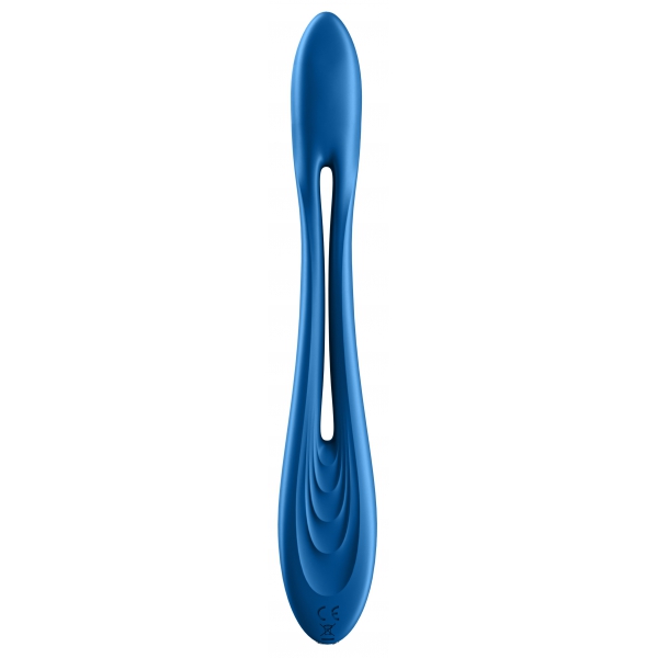 Multi-vibrator Elastische Spelbevrediger Blauw