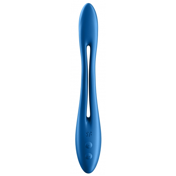 Multi-vibrator Elastische Spelbevrediger Blauw