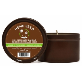 Massage candle Naked in the Wood 170g
