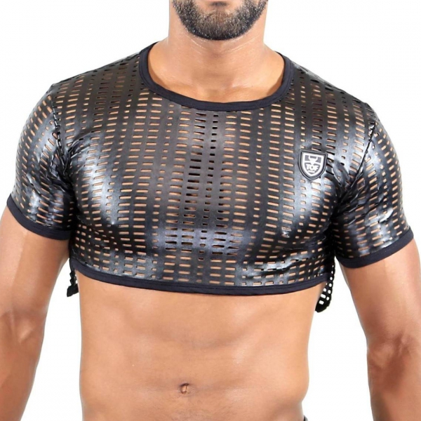 CENTURION Crop Top Black