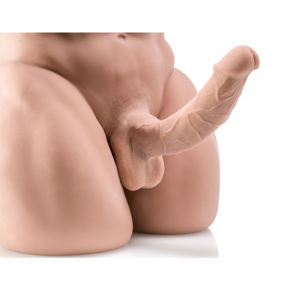 Realistic Masturbator Body Darius Penis 20cm