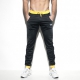 BON VOYAGE Jogging suit Black-Yellow