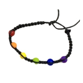 Pride Items Bracciale Arcobaleno ROUND