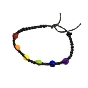 Pride Items ROUND Rainbow Armband