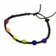 Pulsera Redonda Arco Iris