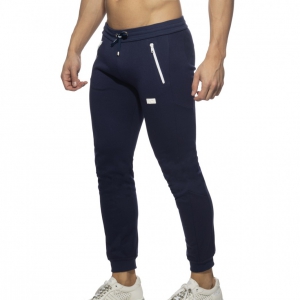 Addicted DOUBLE ZIP Jogging suit Navy