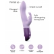 Vibro HELLO RABBIT 24 x 4cm Morado