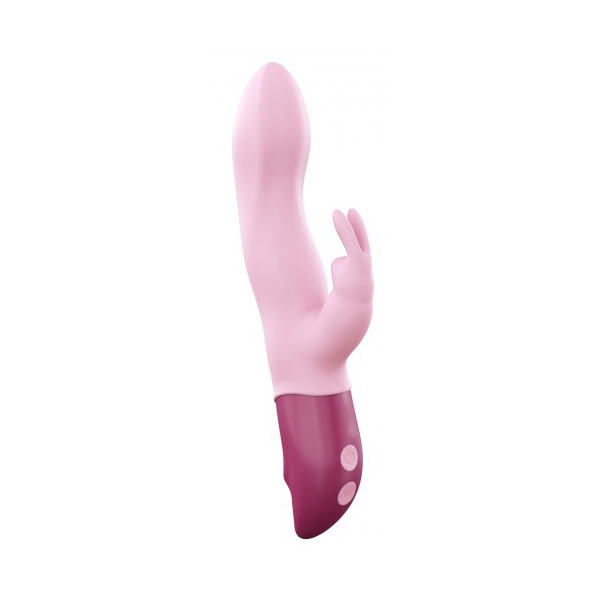 Vibro HELLO RABBIT 24 x 4cm Rosa claro