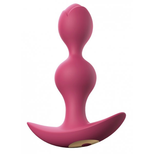 Ficha Vibratória Twinny Bud 10,5 x 3cm Pink