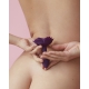Plug anal Bijou Open Roses S 8 x 2.9cm Violet