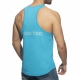 U-NECK Turquoise Tank Top