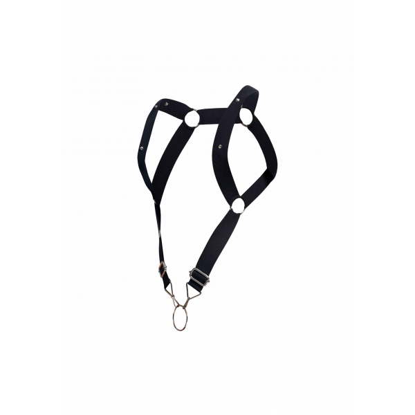 DNGEON UP Elastic Harness e Cockring Black
