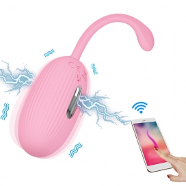 Doreen Pretty Love Electro Connected Vibrating Egg 7 x 3.4cm Light Pink