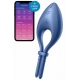 Anilha Vibratória Azul Bullseye Satisfyer Connected Vibrating Cockring