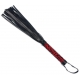 Martinet WHIP ME BABY Noir-Rouge 38cm