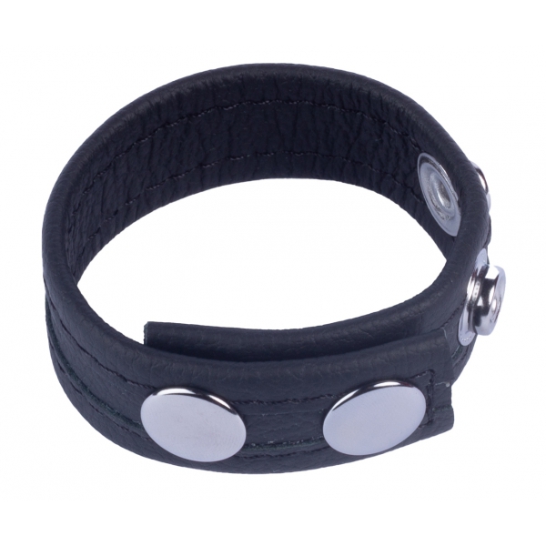 Leather Cockring Tippy Black