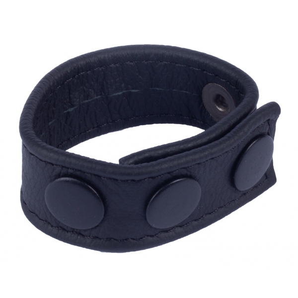 Cocky Leather Cockring Negro