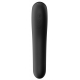 Dual Kiss Satisfyer Clitoral Stimulator Black