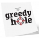 Tatuaggio effimero GREEDY HOLE 10 x 10cm