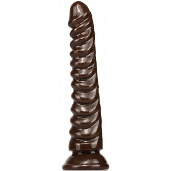 Dildo Monster Squel 20 x 4,5 cm marrone