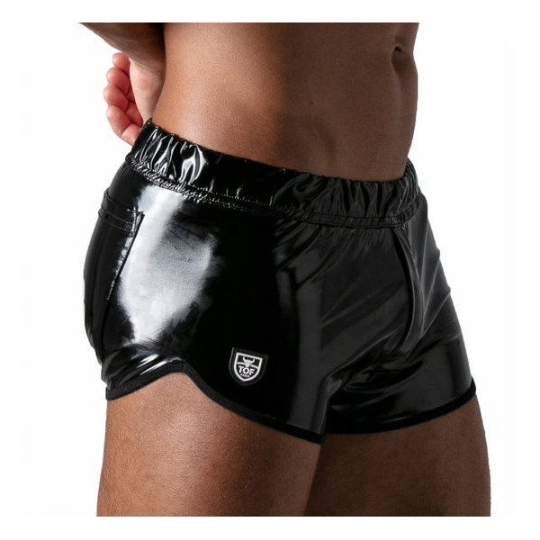 Mini Short VINYL Black