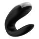 Estimulador Conectado Double Fun Satisfyer Negro