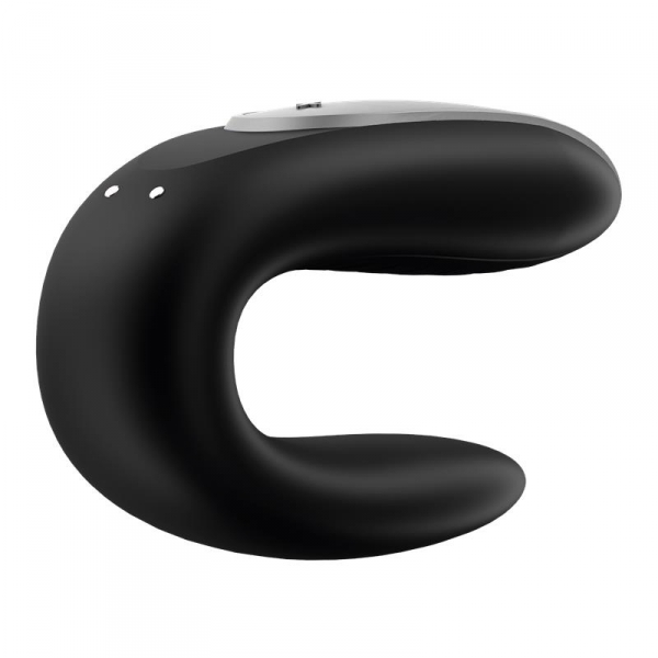 Double Fun Satisfyer Connected Stimulator Black