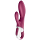 Vibro Rabbit Connected Heated Affair Satisfator 20cm Purple