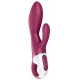 Vibro Rabbit Connected Heated Affair Satisfator 20cm Purple