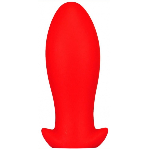 Tampão de silicone Ovo de Saurus XXL 18,5 x 8,3 cm Vermelho